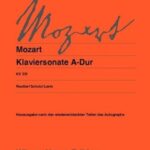 Mozart, Wolfgang Amadeus - Sonate en la majeur, K. 331