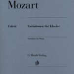 Mozart, Wolfgang Amadeus - Variations pour piano
