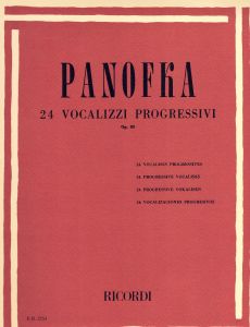 Panofka, Heinrich - 24 Vocalizzi Progressivi op. 85