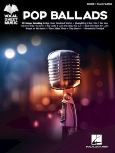 Vocal Sheet Music Pop Ballads