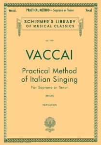 Vaccai, Nicola - Méthode pratique de chant Italien pour Soprano ou Ténor