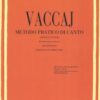 Vaccai, Nicola - Metodo Pratico di Canto (Soprano O Tenore)
