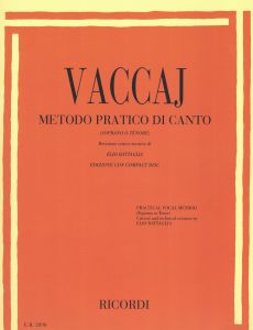 Vaccai, Nicola - Metodo Pratico di Canto (Soprano O Tenore)