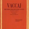 Vaccai, Nicola - Metodo Pratico di Canto (mezzo soprano o baritono)