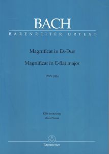 Bach, Jean-Sébastien - Magnificat en Mi bémol majeur BWV 243a