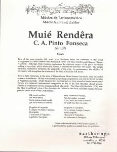 Pinto Fonseca, Carlos Alberto - Muié Rendêra