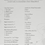 Poulenc, Francis - Selected Piano Pieces