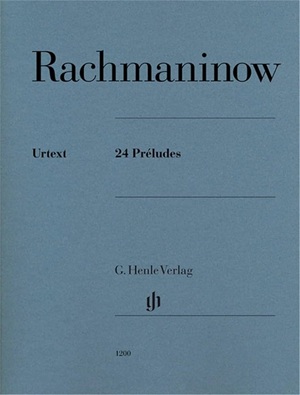 Rachmaninov - Preludes Henle Rachmaninov, Sergeï - 24 Préludes, op. 3 (n.2), op. 23, op. 32