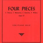 Prokofiev, Sergeï - Four Pieces, op. 32