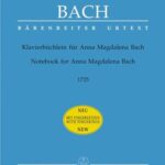 Bach, Johann Sebastian - Notebook for Anna Magdalena Bach