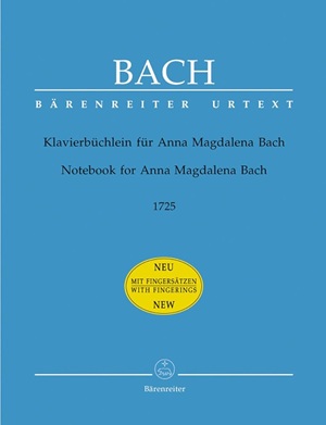 Bach, Johann Sebastian - Notebook for Anna Magdalena Bach