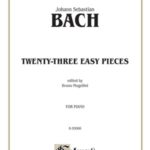 Bach, Johann Sebastian - Twenty-three Easy Pieces