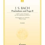 Bach - WTC I n.2 Bach, Johann Sebastian - Pélude et fugue II, do mineur