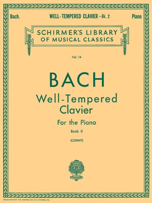 Bach, Johann Sebastian - The Well-Tempered Clavier, Book II