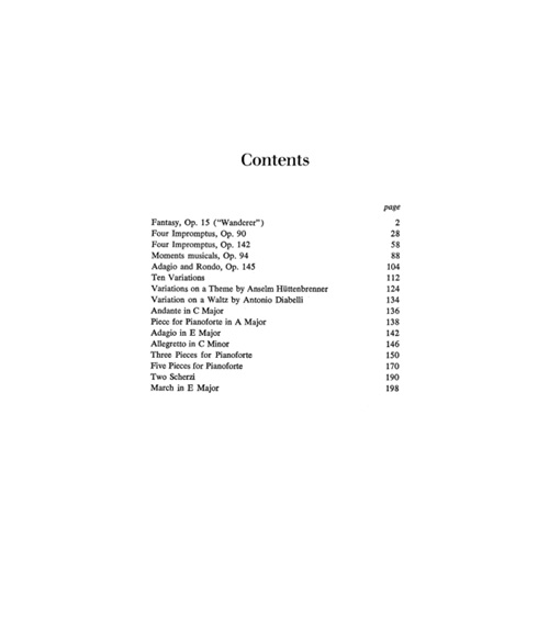 Schubert - Dover ex Schubert, Franz - Shorter Works for Pianoforte Solo