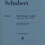 Schubert, Franz - Piano Sonata in a minor, op. posth. 164 D537