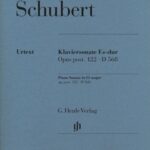 Schubert, Franz - Sonate pour piano en mi♭ majeur, op. posth. 122 D568
