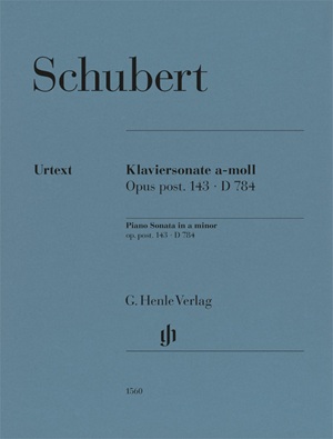 Schubert, Franz - Piano Sonata in a minor, op. posth. 143 D784