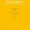 Schubert, Franz - Sonata in A major, D959