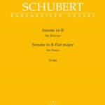 Schubert, Franz - Sonata in B-flat major, D960