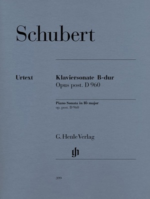 Schubert - Sonate D960 Henle Schubert, Franz - Sonate en si♭ majeur, op. post. D960