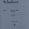Schubert, Franz - Sonates pour piano, vol. III