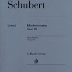 Schubert, Franz - Sonates pour piano, vol. III