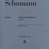 Schumann, Robert - Variations Abegg, op. 1