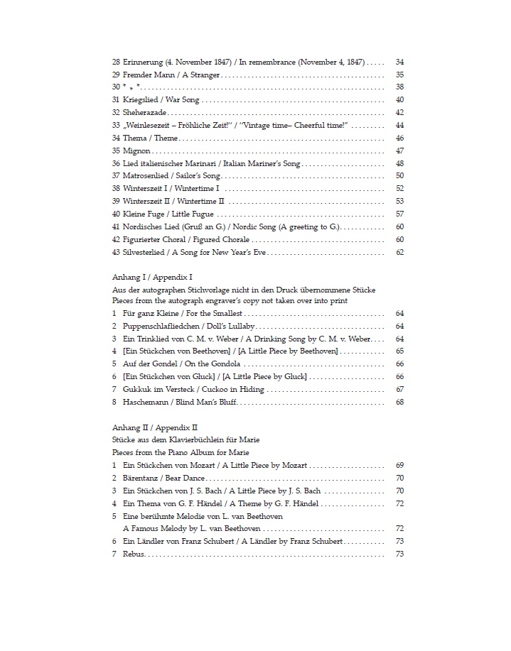 Schumann - album Jugend ex2 Schumann, Robert - Album pour la jeunesse op. 68