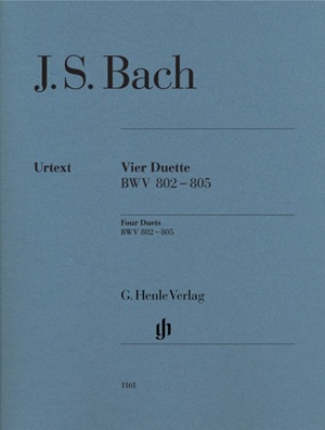 Bach, Johann Sebastian - Quatre Duos, BWV 802-805