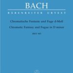 Bach, Johann Sebastian - Chromatic Fantasia and Fugue in D minor, BWV 903