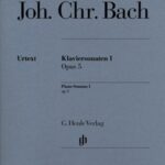 Bach, Johann Christian - Sonates pour piano vol. I, op. 5