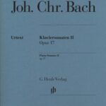 Bach, Johann Christian - Sonates pour piano vol. II, op. 17