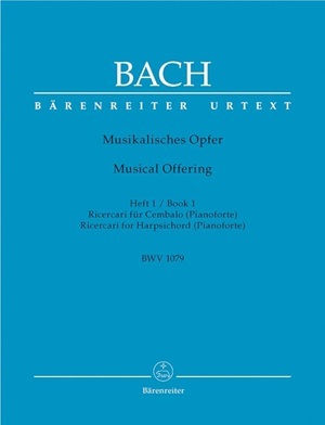 Bach, Johann Sebastian - Musical Offering, Book 1 : Ricercari for Harpsichord