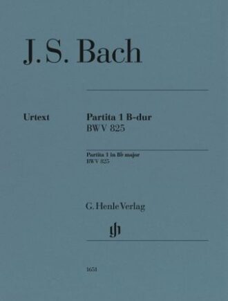 Bach, Johann Sebastian - Partita 1, BWV 825