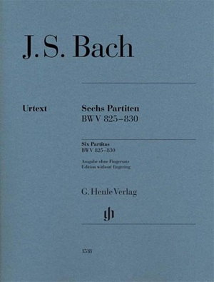 Bach, Johann Sebastian - Six Partitas, BWV 825-830