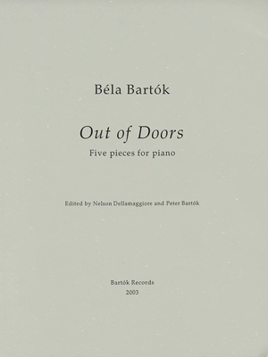 Bartók, Béla - En plain air : cinq morceaux pour le piano