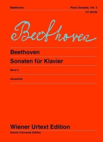Van Beethoven, Ludwig - Sonates pour piano, vol. III