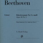 Van Beethoven, Ludwig - Sonate no. 5 en do mineur, op. 10 no. 1