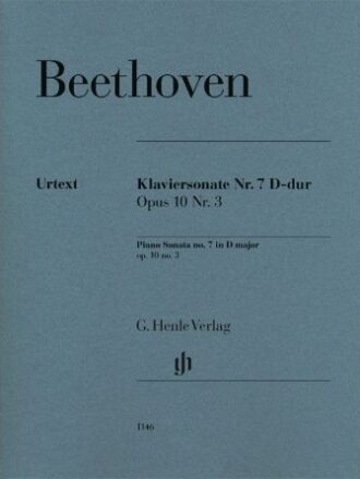 Van Beethoven, Ludwig - Sonate no. 7 en ré majeur, op. 10 no. 3