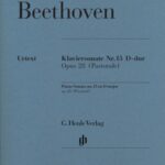 Van Beethoven, Ludwig - Sonate pour piano n. 15 en ré majeur, op. 28