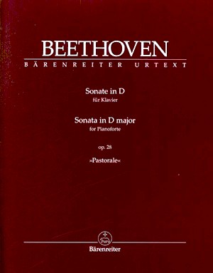 Van Beethoven, Ludwig - Grande Sonate in D major for piano, op. 28 « Pastorale »