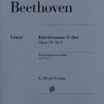 Van Beethoven, Ludwig - Sonate pour piano en sol majeur, op. 31 n. 1