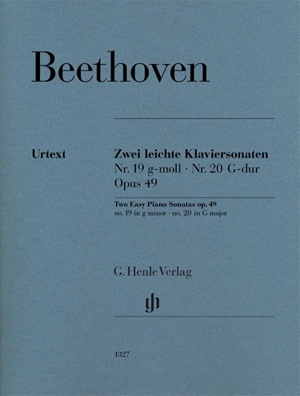 Van Beethoven, Ludwig - Deux Sonates faciles pour piano, no 19 et 20, op. 49