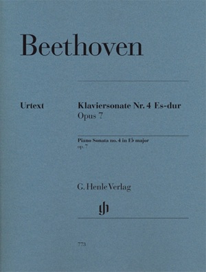 Van Beethoven, Ludwig - Sonata no. 4 in E♭ minor, op. 7