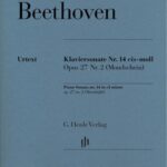 Van Beethoven, Ludwig - Sonate n. 14 en do♯ mineur, op. 27 no. 2 (Sonate au clair de lune)