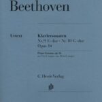 Van Beethoven, Ludwig - Sonates n. 9 en mi majeur, n. 10 en sol majeur, op. 14