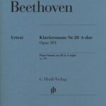 Van Beethoven, Ludwig - Sonate n. 28 en la majeur, op. 101