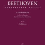 Van Beethoven, Ludwig - Grande Sonate in C major for Pianoforte, op. 53 « Waldstein »
