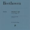 Van Beethoven, Ludwig - Sonatine n. 25 en sol majeur, op. 79
